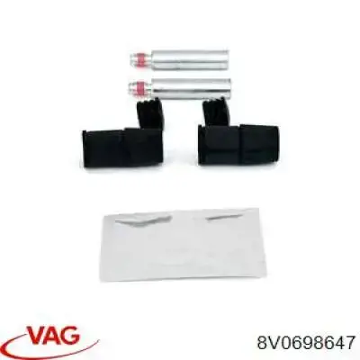 Juego de reparación, pinza de freno delantero 7D0698647 VAG