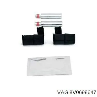 Juego de reparación, pinza de freno delantero 7D0698647 VAG