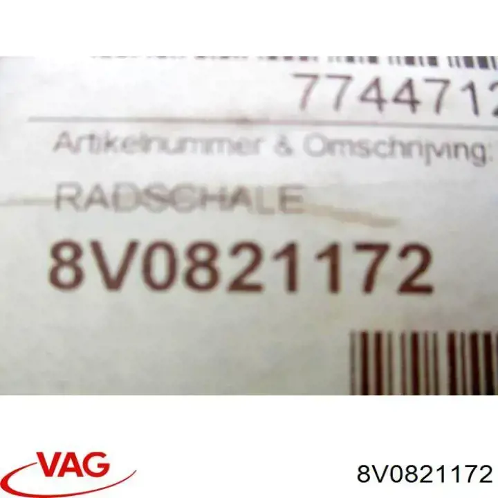 Comprar 8V0821172J VAG Paso de rueda delantero derecho