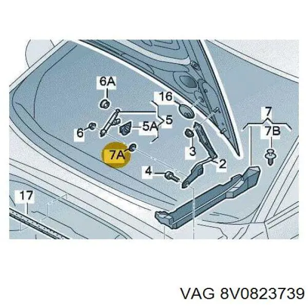  8V0823739 VAG