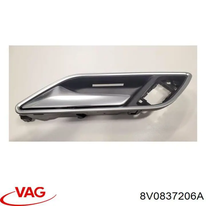 Comprar 8V0837206A VAG Manija exterior derecha delantera/trasera de puerta