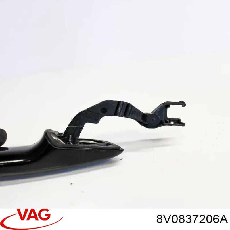 8V0837206A VAG tirador de puerta exterior trasero