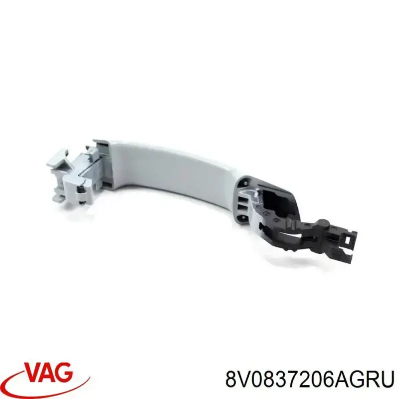 Comprar 8V0837206AGRU VAG Manija exterior derecha delantera/trasera de puerta