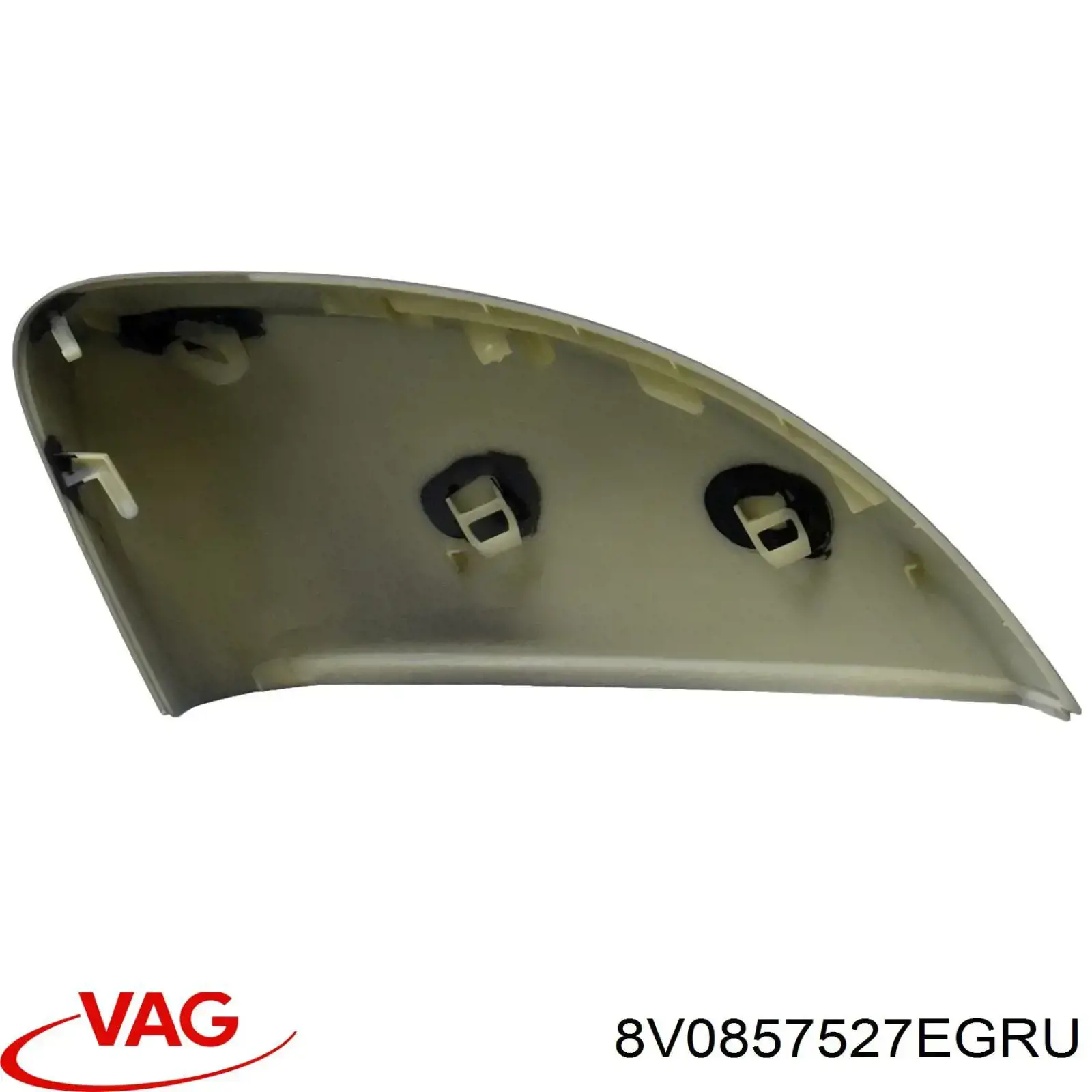 Cubierta del retrovisor del conductor para Audi A3 (8VS)