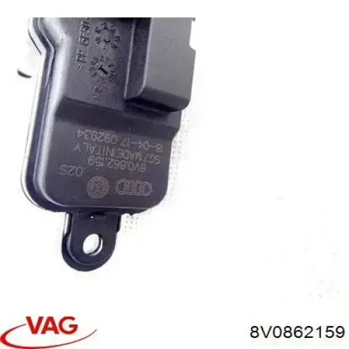 Motor cierre de tapa combustible VAG 8V0862159