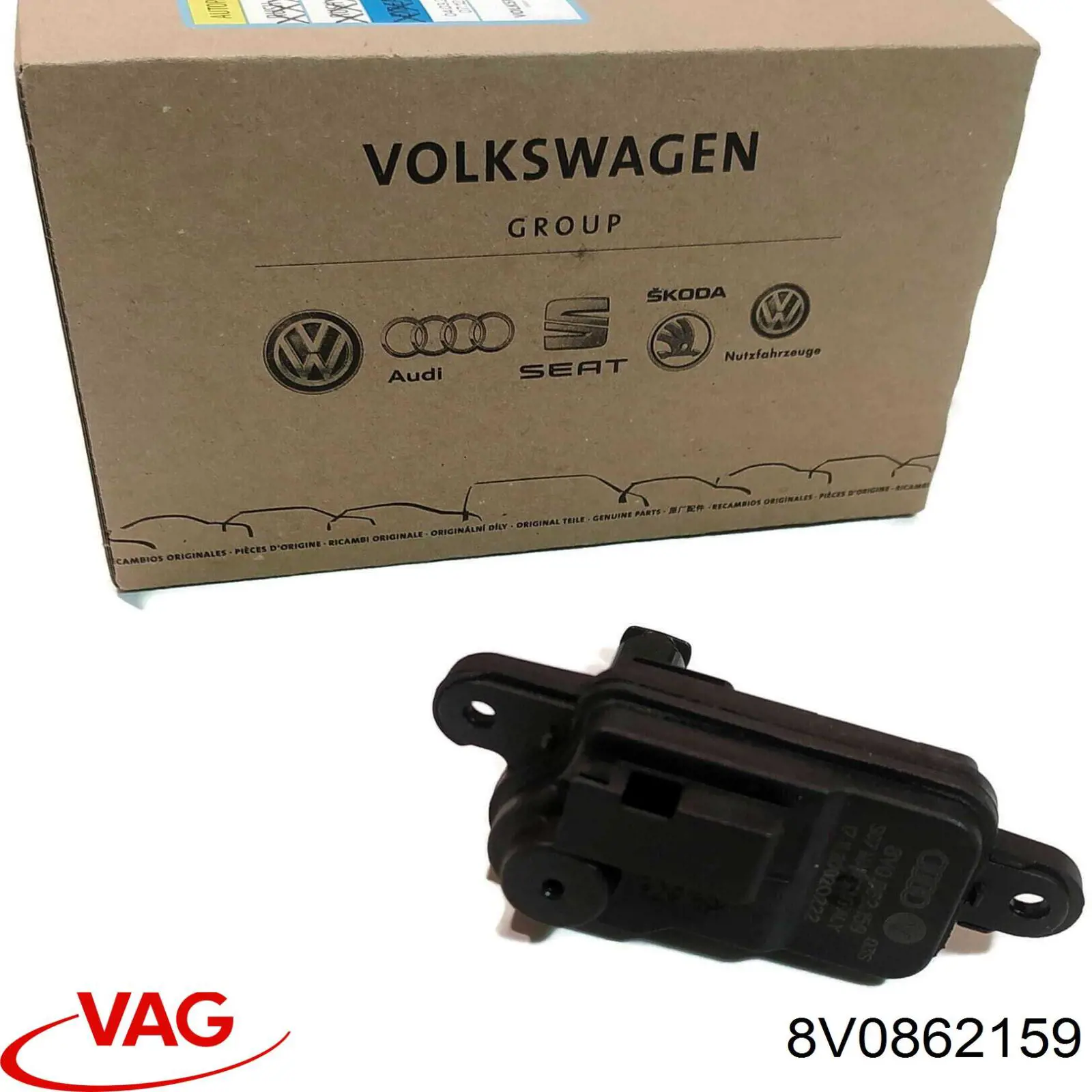 Motor de apertura de tapa de combustible VAG 8V0862159 precio, desde 37,41 EUR