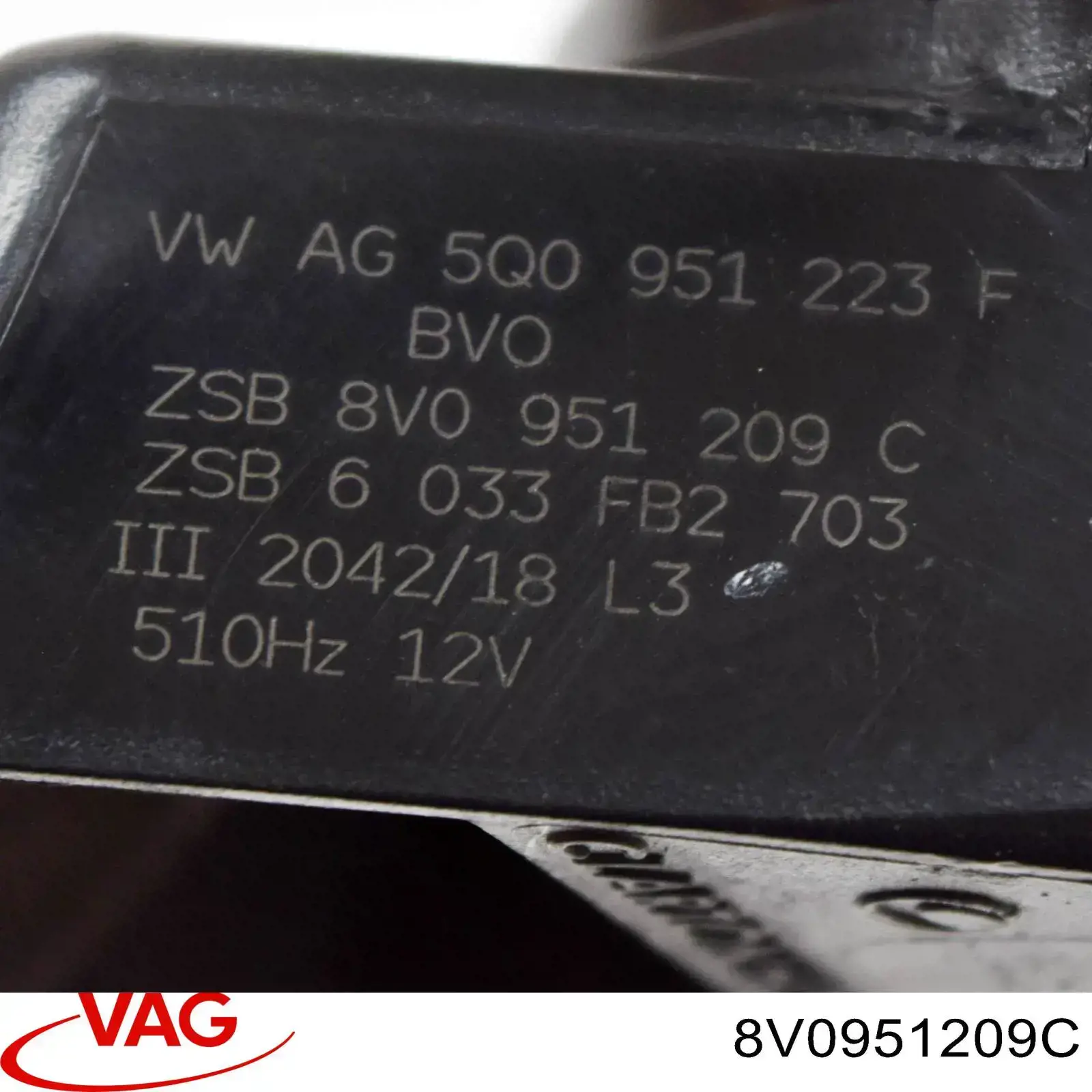 Comprar 8V0951209C VAG Campana de alarma acústica