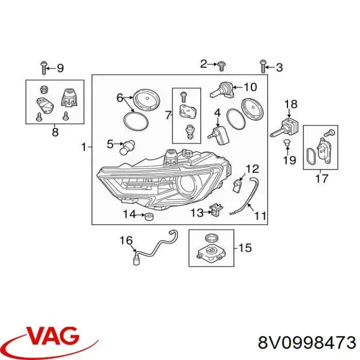  8V0998473 VAG