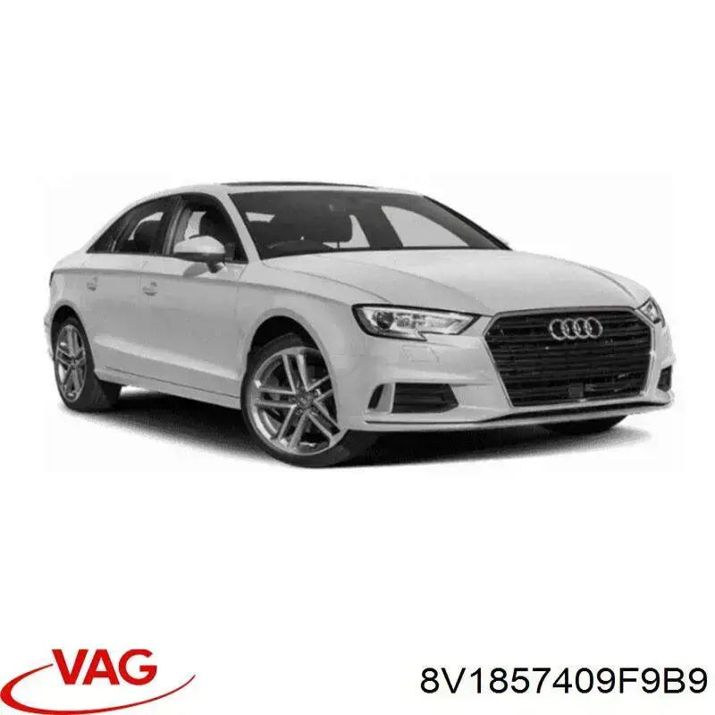 Espejo izquierdo VAG 8V1857409F9B9 precio, desde 165,86 EUR
