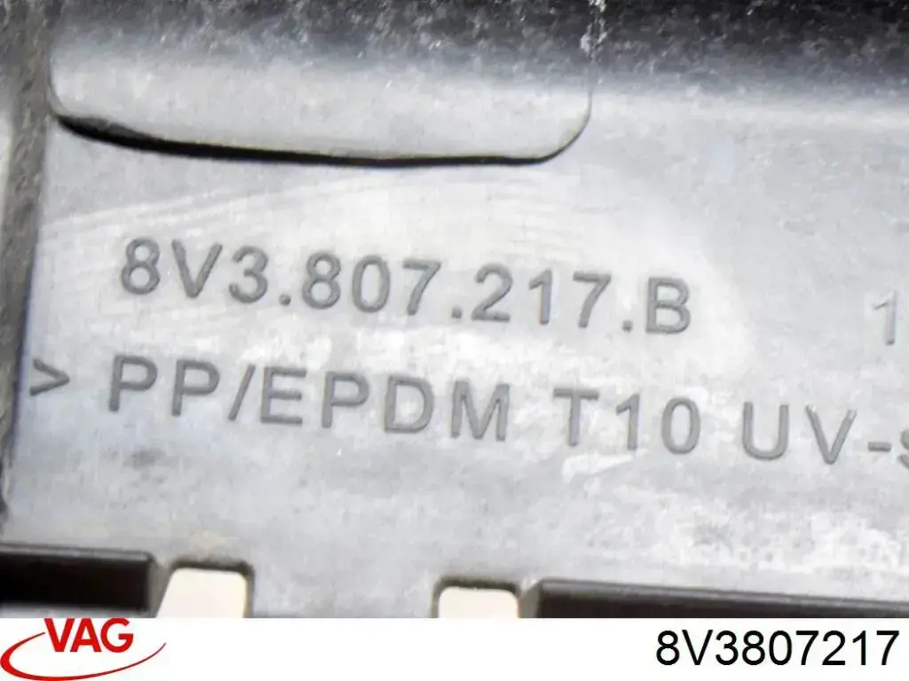 Protector, parachoques delantero VAG 8V3807217 precio, desde 24,25 EUR