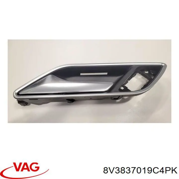 8V3837019C4PK VAG manecilla de puerta, equipamiento habitáculo, delantera izquierda