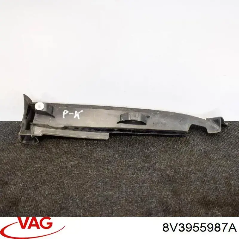 8V3955987A VAG Boquilla del lavaparabrisas izquierda