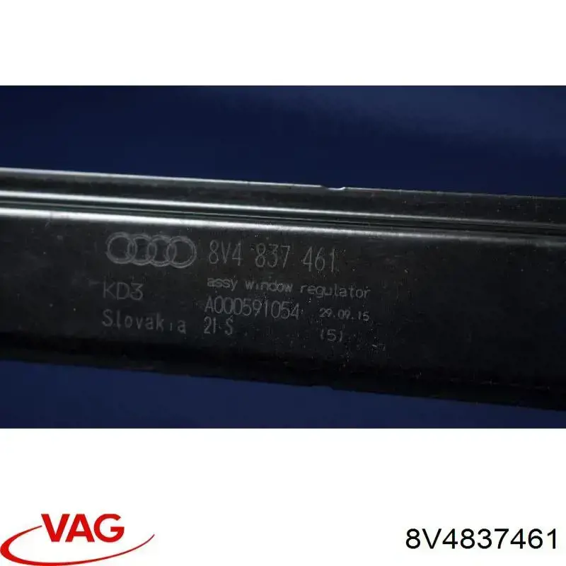 Comprar 8V4837461 VAG Mecanismo de elevalunas delantero izquierdo