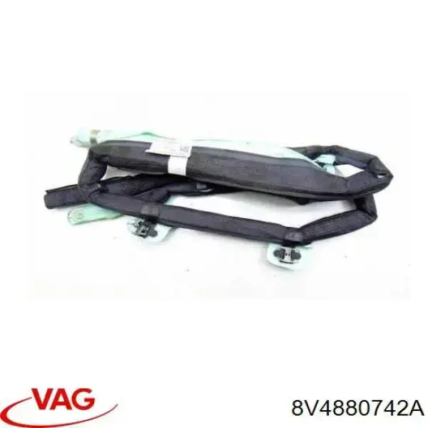 8V4880742A VAG Airbag de cortina lateral derecha