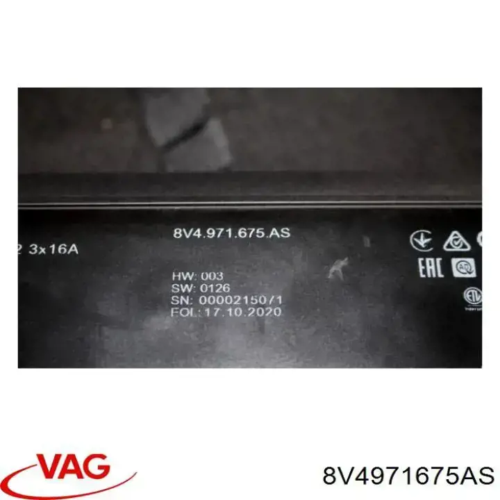 Cable de carga para vehículo eléctrico VAG 8V4971675AS