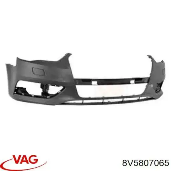 8V5807065 VAG paragolpes delantero