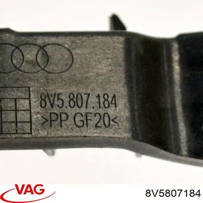 Comprar 8V5807184 VAG Guía derecha del parachoques delantero