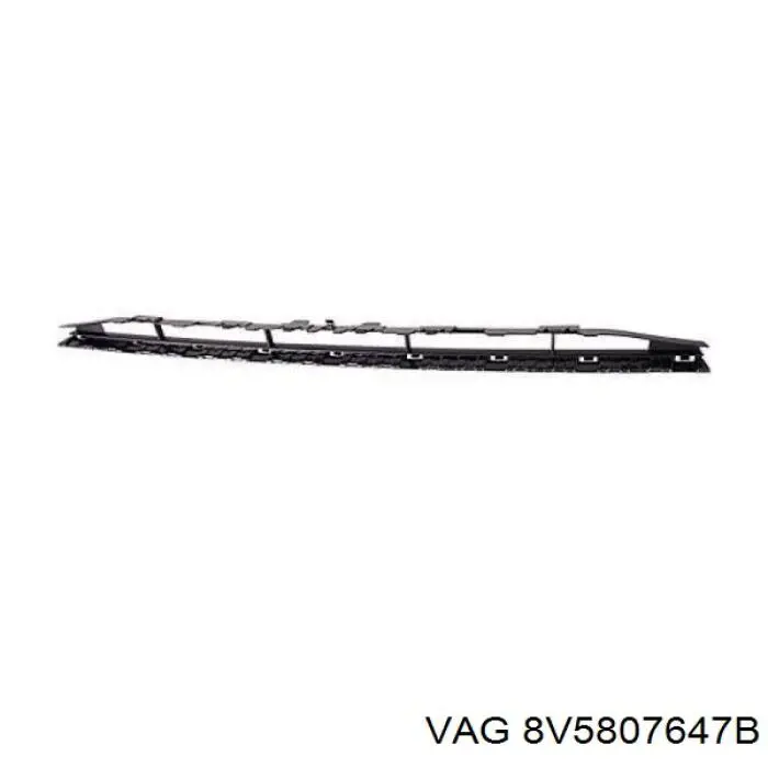 Rejilla de ventilación, paragolpes delantero, central VAG 8V5807647B9B9 precio, desde 27,39 EUR