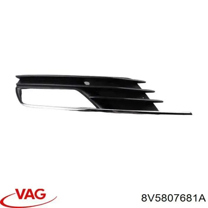 Rejilla izquierda del parachoques delantero VAG 8V5807681A precio, desde 17,39 EUR
