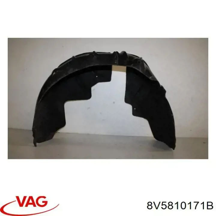 Guardabarros interior izquierdo trasero 8V5810171B VAG