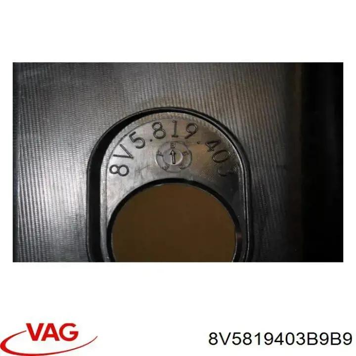 8V5819403B9B9 VAG Goma de luna delantera