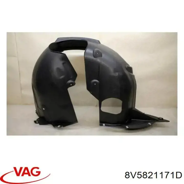 Guardalodos interior izquierdo, guardafango delantero VAG 8V5821171D precio, desde 33,09 EUR
