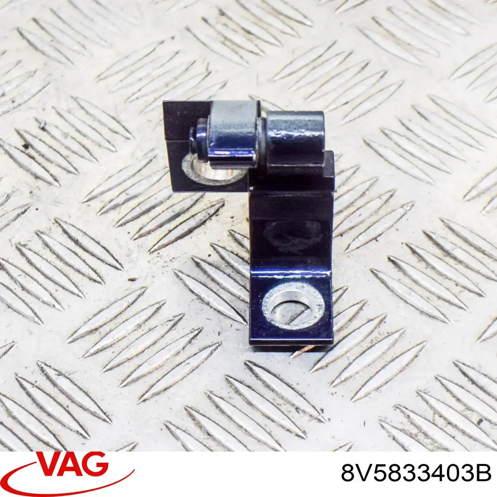 Bisagra de puerta trasera izquierda 8V5833403B VAG