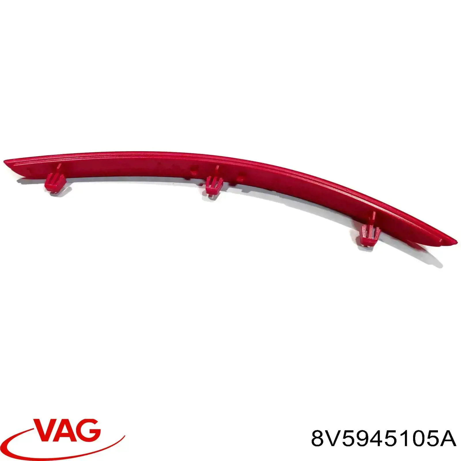 Comprar 8V5945105A VAG Reflector trasero izquierdo del parachoques