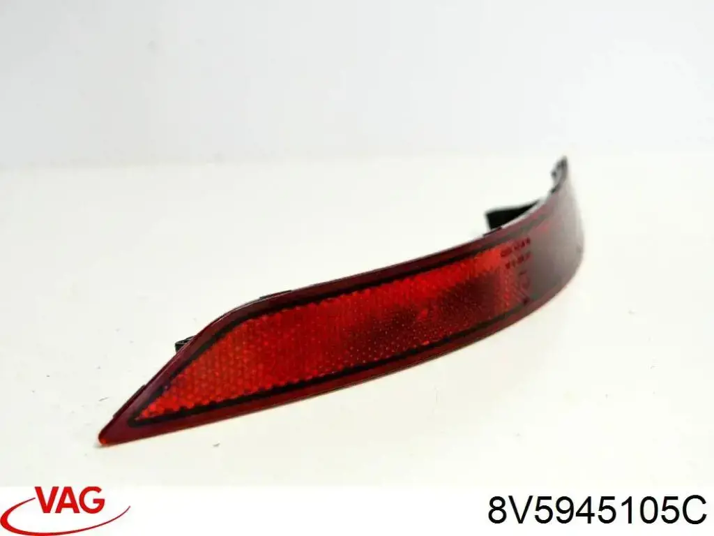 Comprar 8V5945105C VAG Reflector trasero izquierdo del parachoques