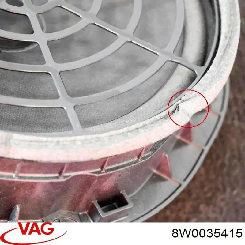 8W0035415 VAG Altavoz de la puerta delantera
