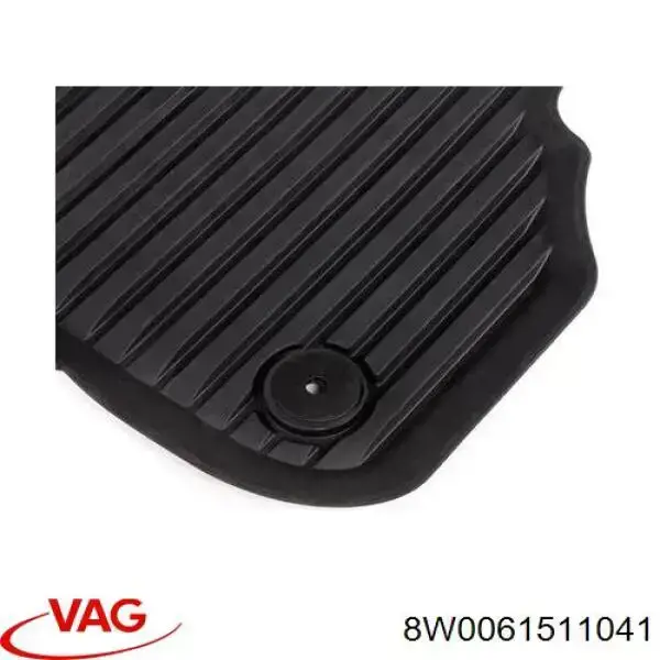 Juego de alfombrillas traseras, 2 piezas VAG 8W0061511041 precio, desde 78,06 EUR