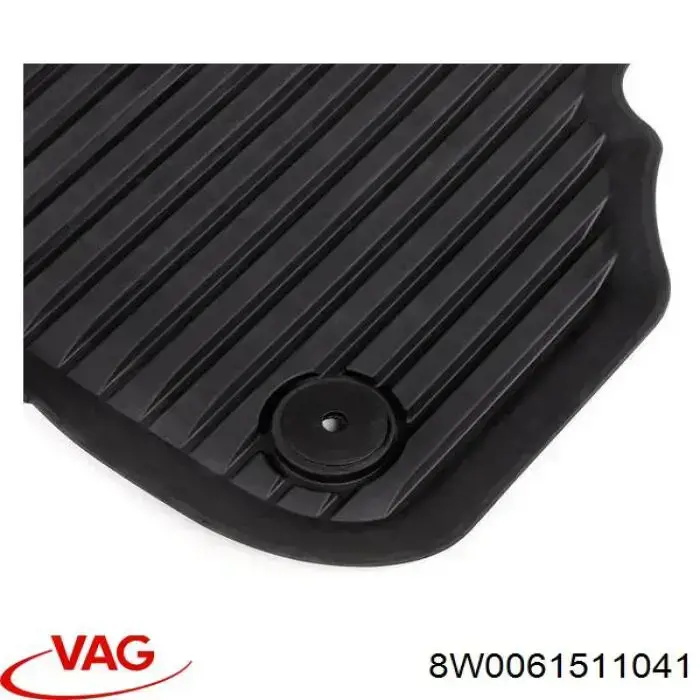 Comprar 8W0061511041 VAG Juego de alfombrillas traseras, 2 piezas