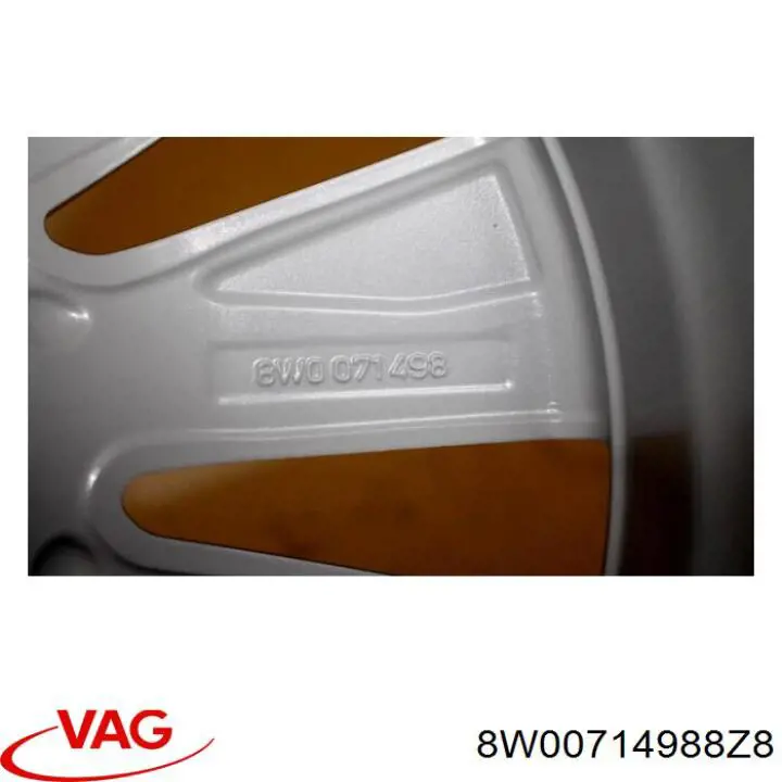 Rines VAG 8W00714988Z8 precio, desde 618,25 EUR