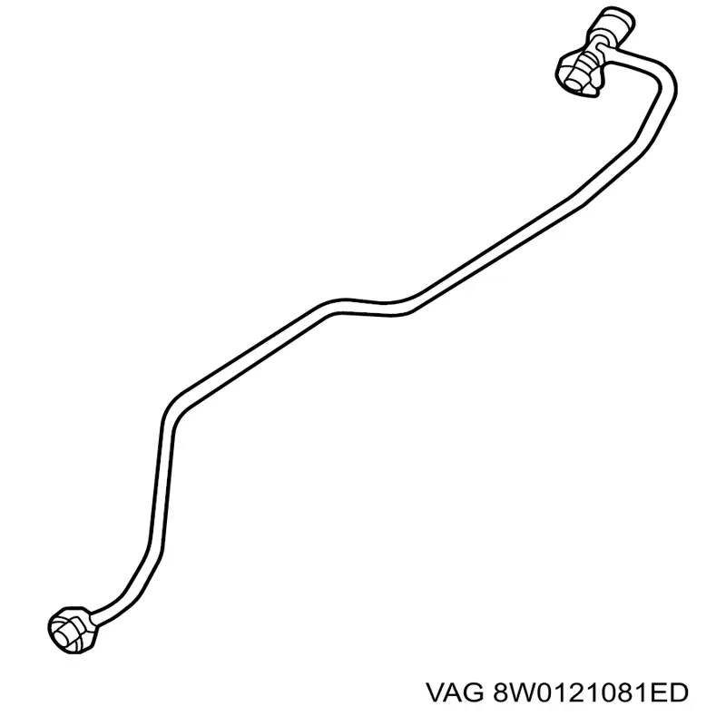 Manguera superior del depósito de expansión VAG 8W0121081ED precio, desde 19,51 EUR