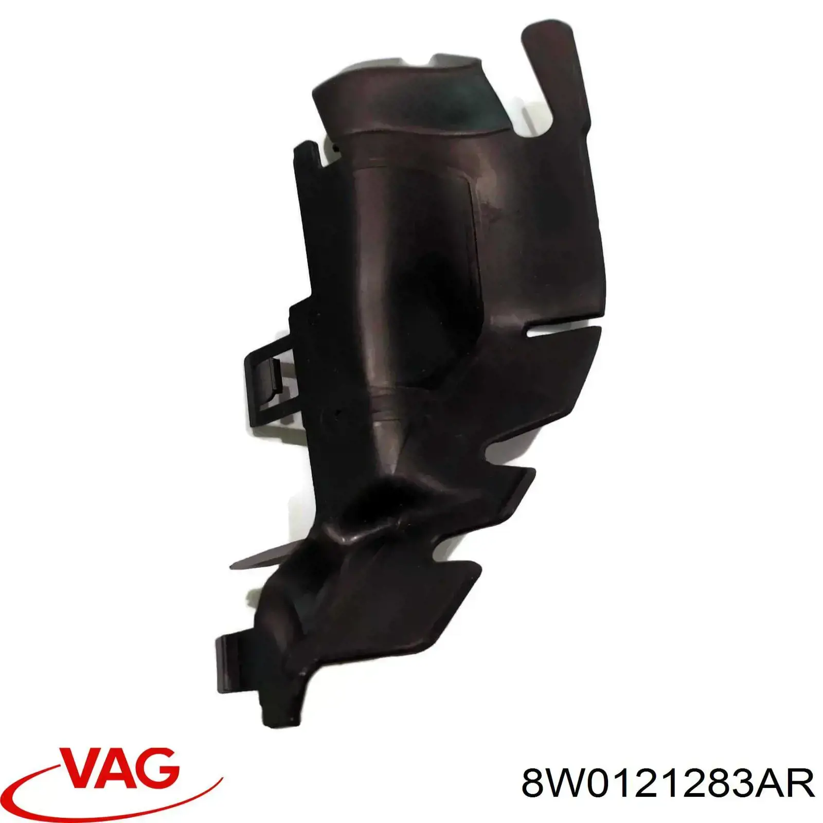 Deflector de aire del radiador izquierdo 8W0121283AR VAG