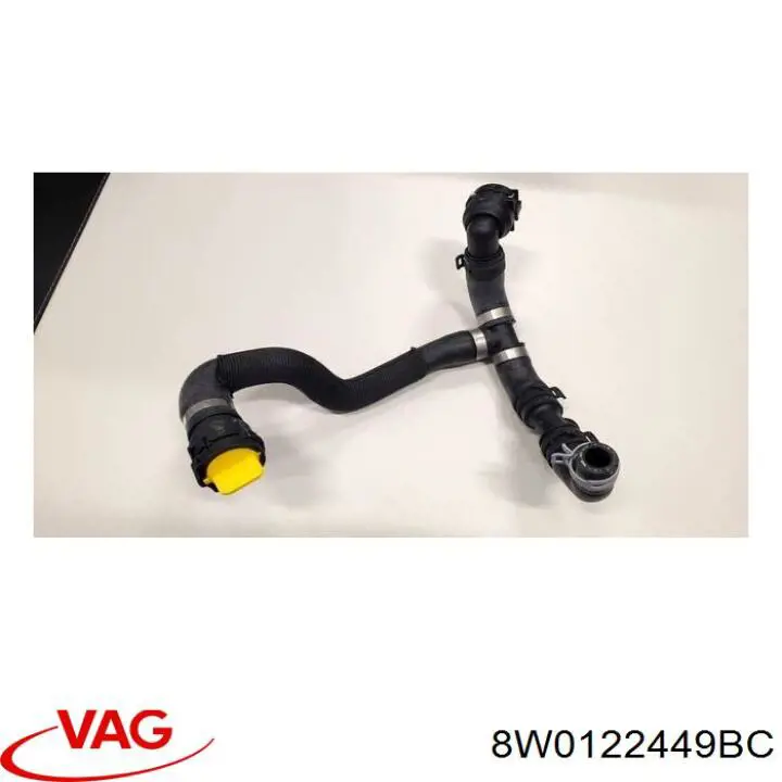 Manguera superior del radiador VAG 8W0122449BC precio, desde 122,14 EUR