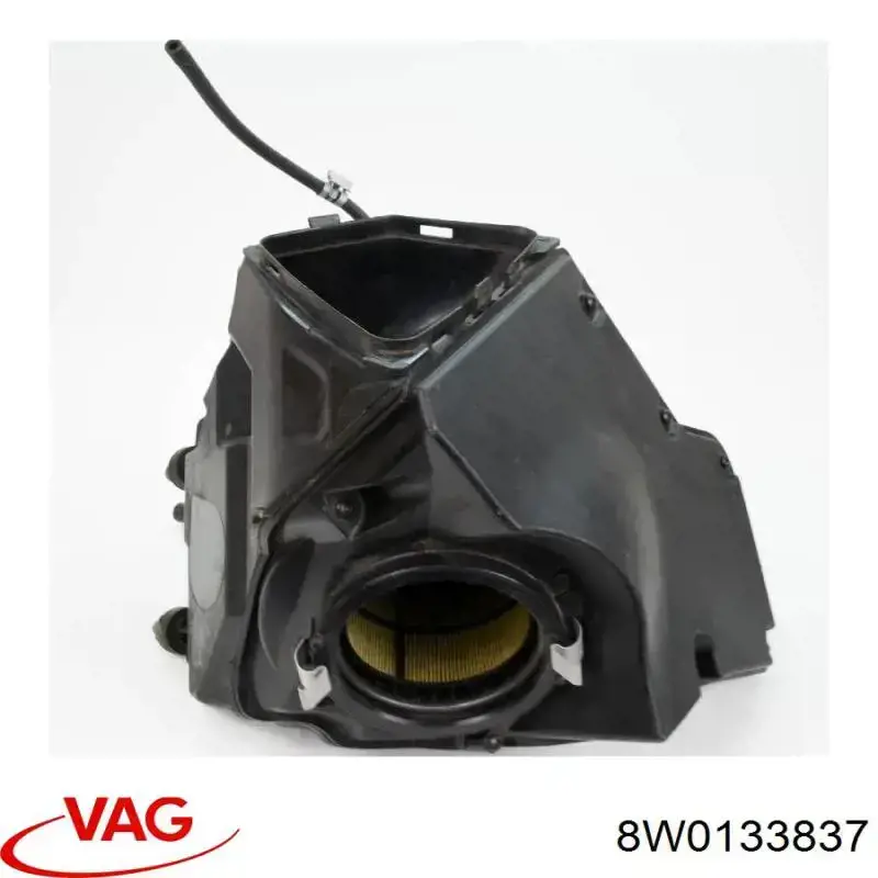 Caja del filtro de aire VAG 8W0133837