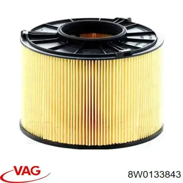 Filtro de aire 8W0133843 VAG