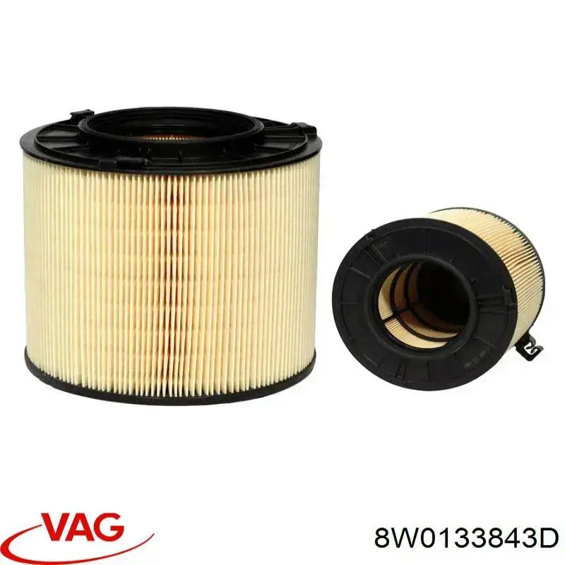 8W0133843D VAG filtro de aire