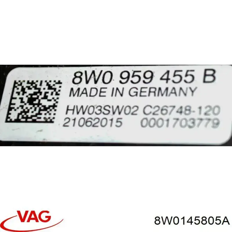 8W0145805A VAG