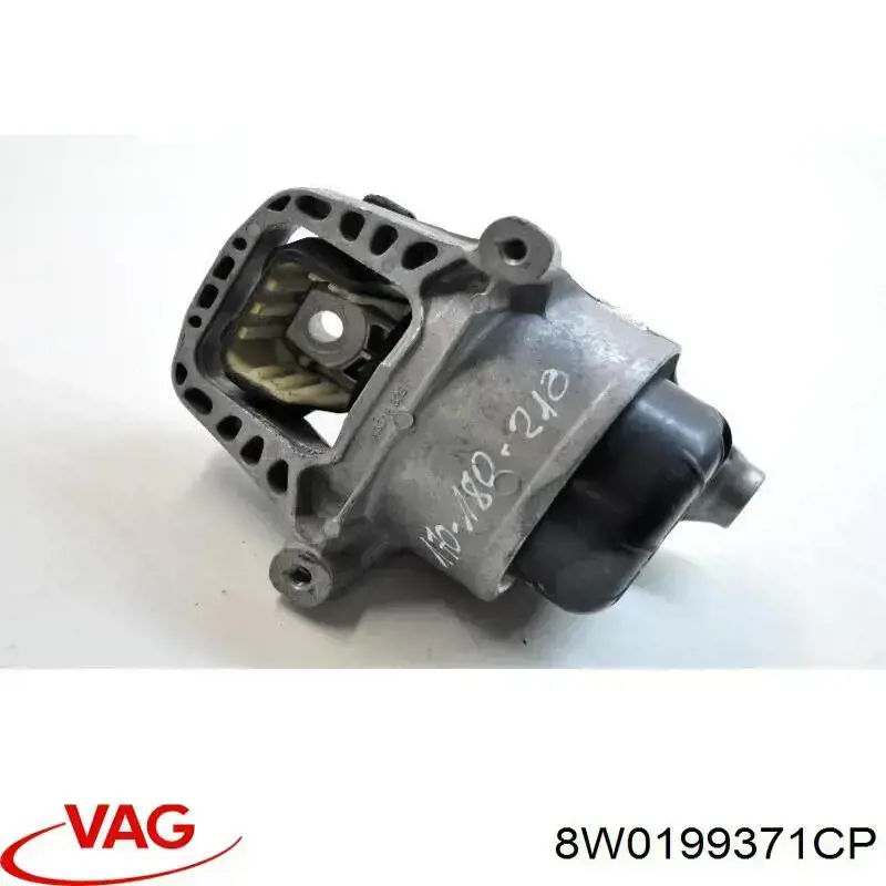 8W0199371CP VAG soporte motor izquierdo