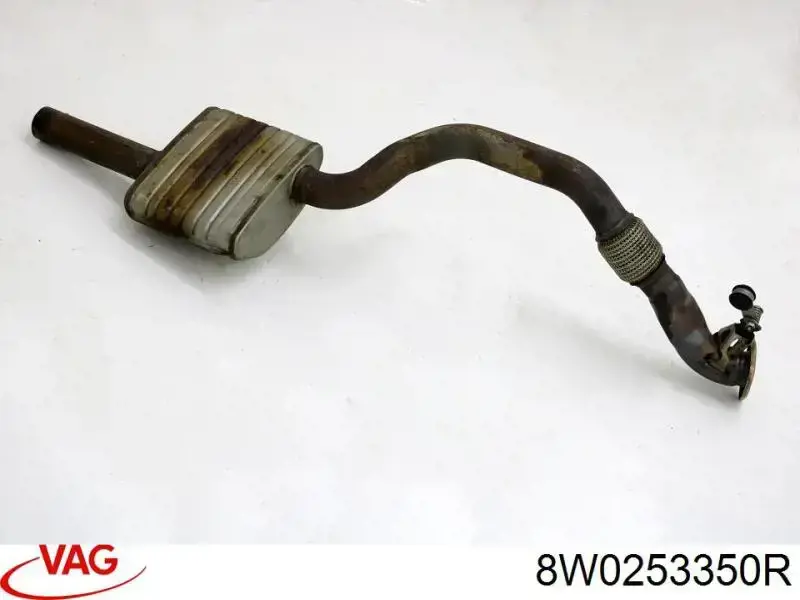 Silenciador, sección delantera VAG 8W0253350R precio, desde 556,96 EUR