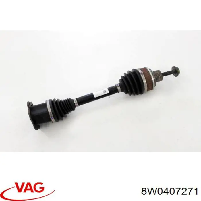 Semieje delantero VAG 8W0407271 precio, desde 154,28 EUR
