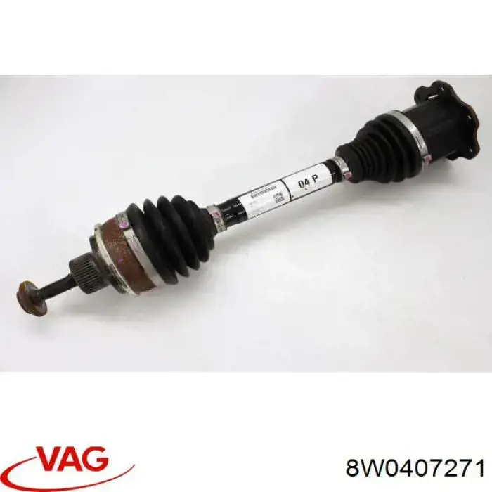 8W0407271 VAG Semieje delantero