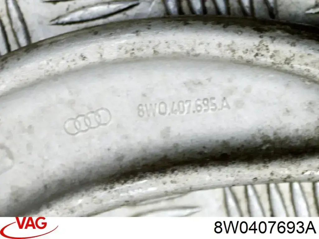 Brazo inferior izquierdo de la suspensión delantera 8W0407693A VAG