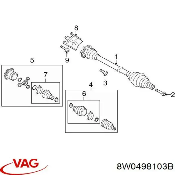 XX8W0498103B Market (OEM)