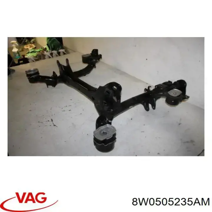 8W0505235AG VAG Subchasis trasero soporte motor