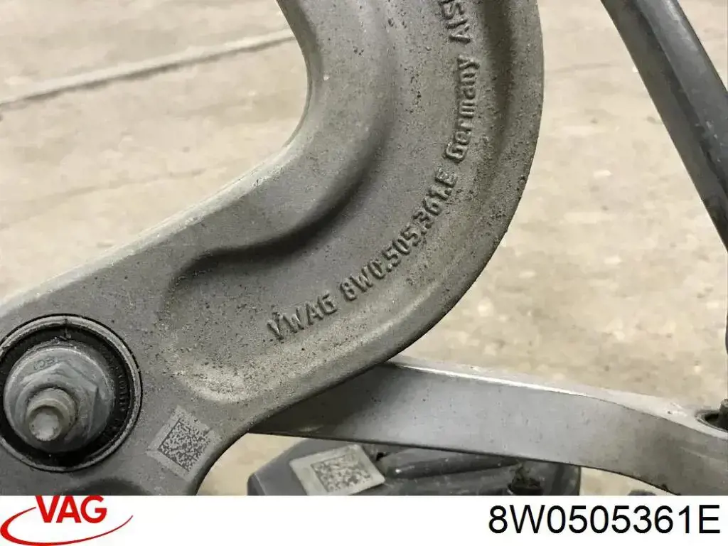 Comprar 8W0505361E VAG Brazo suspension trasero inferior izquierdo