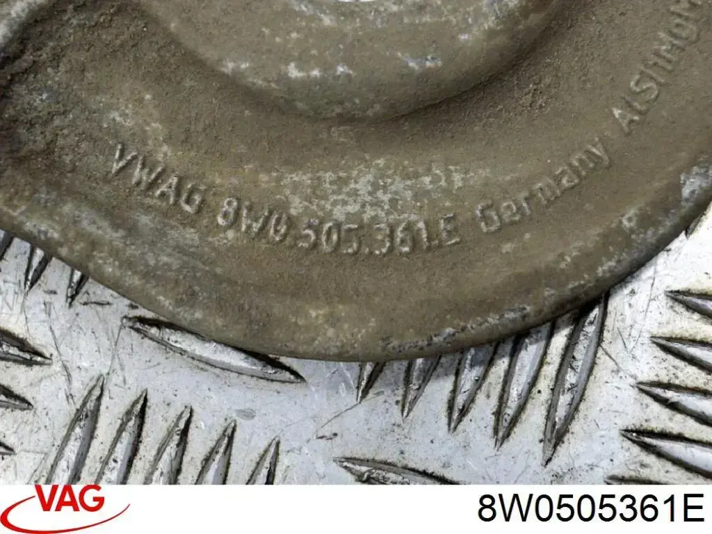 Brazo suspension trasero inferior izquierdo 8W0505361E VAG
