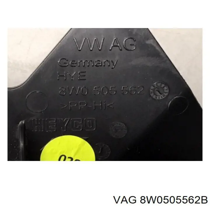 Comprar 8W0505562A VAG Protección inferior trasera del brazo de suspensión